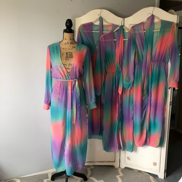 Multicolor Kaftan Coverup NEW - Picture 12 of 16